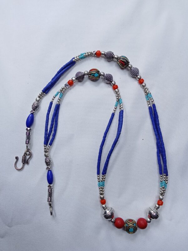 Charming Simplicity: Moroccan Berber Necklace-612 - moroccandecorshop.com