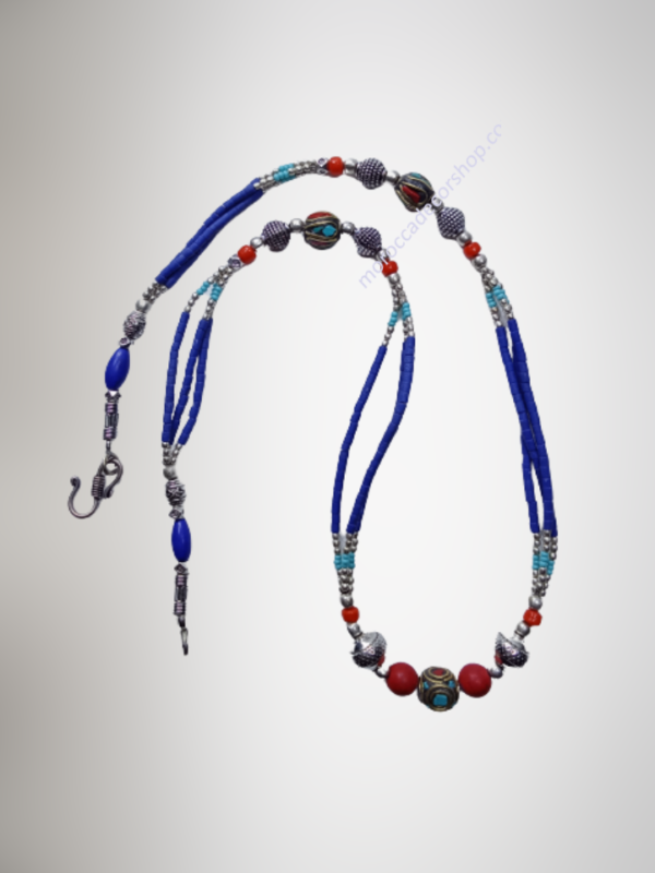 Charming Simplicity: Moroccan Berber Necklace-612